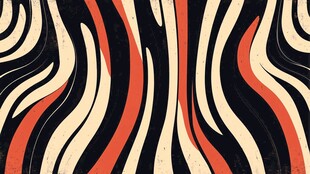 动感条纹抽象艺术图案