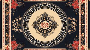 中式古典传统花纹装饰图案