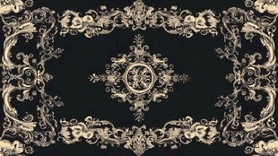 复古华丽欧式花纹装饰图