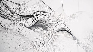 黑白抽象波浪纹理图案