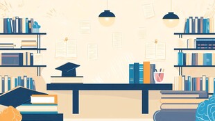 温馨书房 开启知识之旅