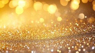 金色璀璨光斑梦幻背景