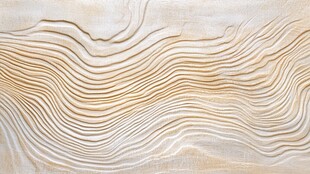 米黄波纹艺术纹理墙面
