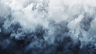 水墨风格云雾抽象背景图