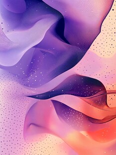 梦幻流体渐变抽象艺术背景