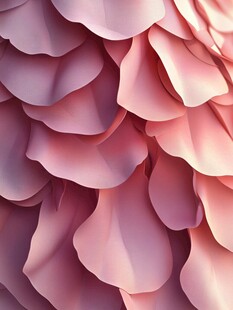 梦幻粉色花瓣纹理背景图