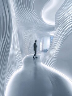 未来感科技风室内空间