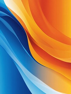 动感渐变色彩抽象波浪图案