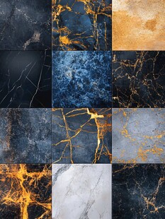 多样大理石纹理素材集合
