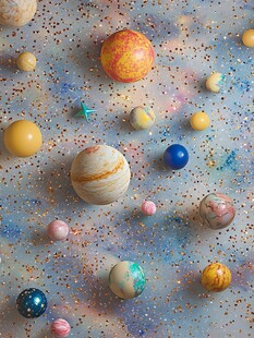 梦幻星球微景观装饰摆件