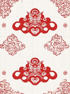 中式传统云纹吉祥图案