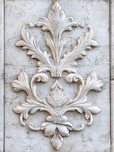 欧式石膏雕花墙面装饰