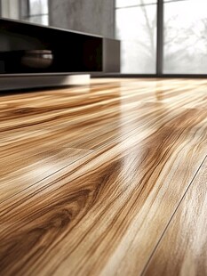 现代家居木地板特写