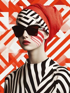 时尚个性的潮流妆容造型