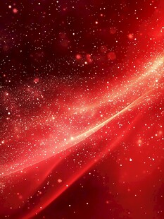 红色梦幻粒子动感背景图