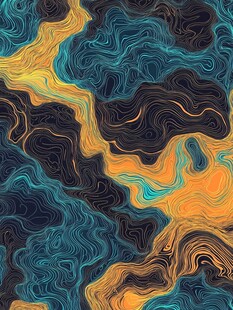 流动色彩抽象纹理图案