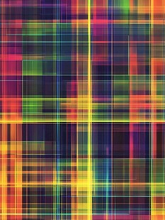 多彩格子抽象图案背景