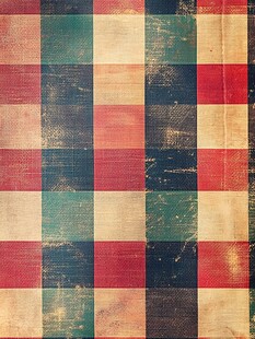 复古格子纹理背景图案