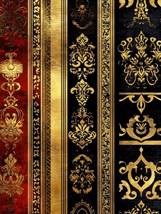 华丽古典纹饰图案集锦