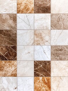 多样大理石瓷砖拼贴图案