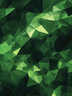 绿色多边形几何抽象背景