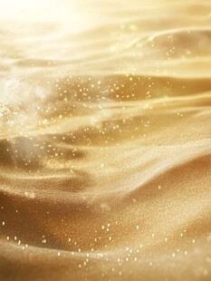 金色流沙质感背景图
