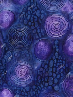 梦幻紫蓝螺旋纹理图案
