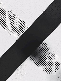 黑白几何线条抽象背景图