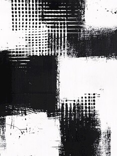 黑白抽象笔触纹理背景图