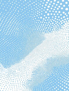 蓝色半色调点状抽象背景