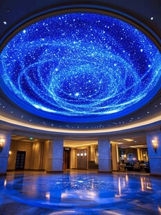 梦幻星空穹顶室内场景