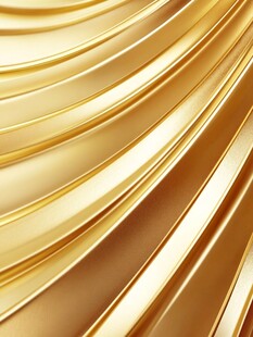 金色动感流线纹理背景