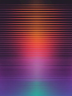 多彩渐变条纹背景图