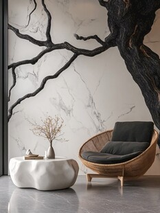 现代简约风室内休闲一角