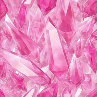 梦幻粉色水晶宝石纹理