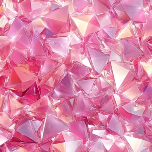 梦幻粉色水晶石纹理图案