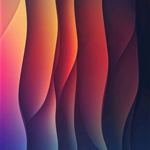 炫彩流动渐变抽象背景图