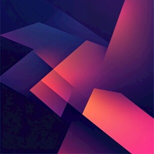 渐变几何图形抽象背景图