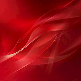 红色动感飘带抽象背景图