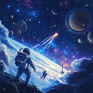 星际探索 宇航员的宇宙之旅