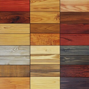 多样木材纹理材质展示