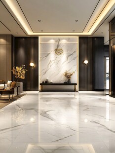 现代奢华大理石客厅空间