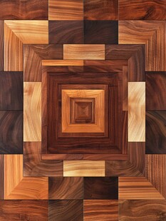 精美木纹拼花地板图案