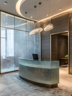 现代简约风格的前台空间