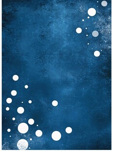 深蓝背景带白色圆点纹理