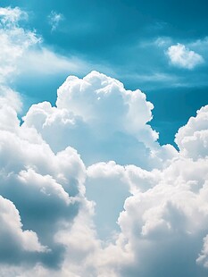 蓝天白云 梦幻天空美景