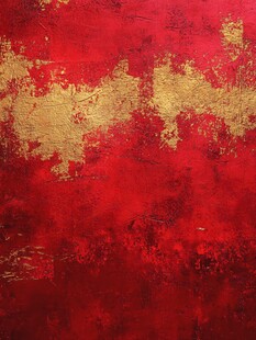 红金交织纹理背景图