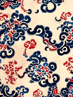 传统云纹图案精美纹样