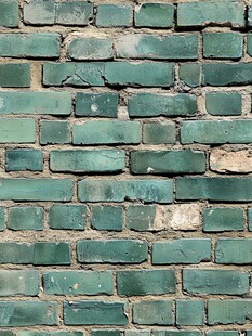 复古青砖墙纹理特写