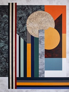 几何抽象艺术装饰画